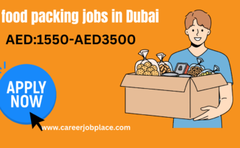 food packing jobs in Dubai