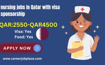 nursing jobs in Qatar with visa sponsorship