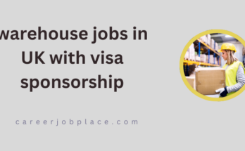 warehouse jobs in UK with visa sponsorship